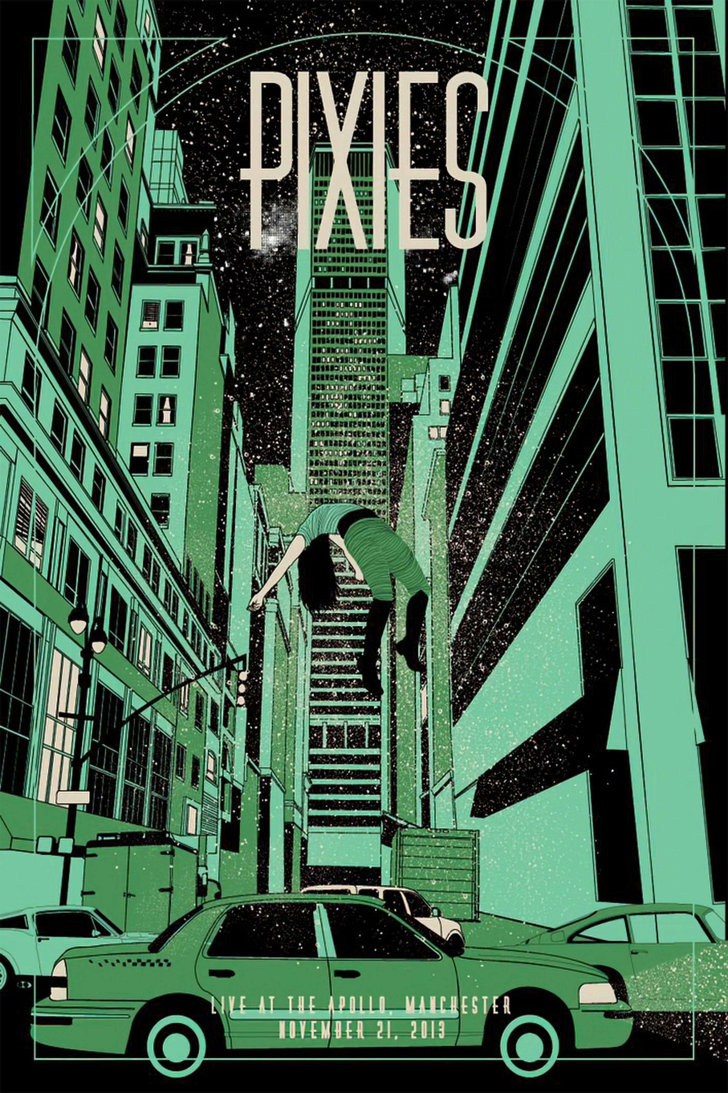 Poster Pixies - Pixies Manchester Apollo Concert Poster 2013 | Poster Cult